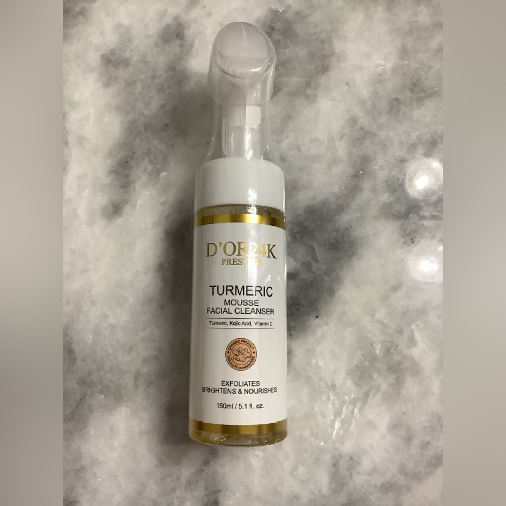 D’OR24K Turmeric - Mousse Facial Cleanser
